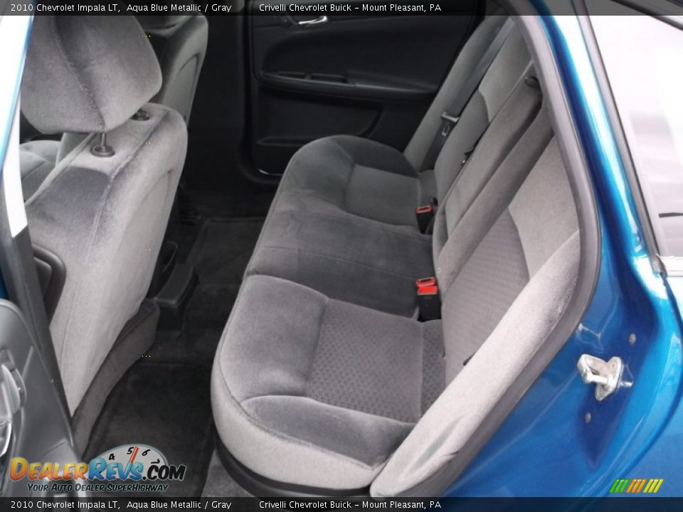 2010 Chevrolet Impala LT Aqua Blue Metallic / Gray Photo #26