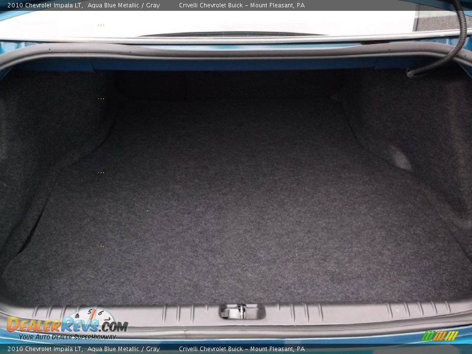 2010 Chevrolet Impala LT Aqua Blue Metallic / Gray Photo #27