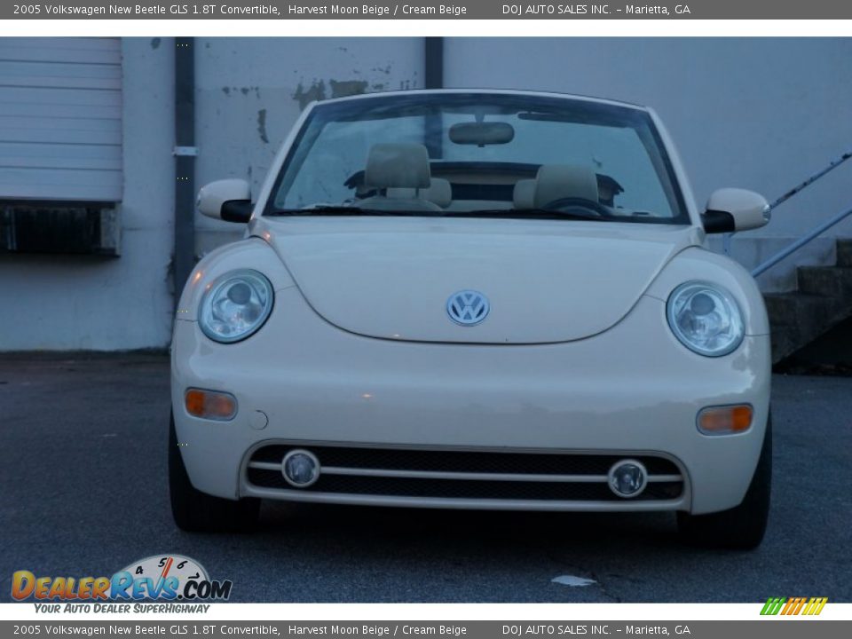 2005 Volkswagen New Beetle GLS 1.8T Convertible Harvest Moon Beige / Cream Beige Photo #4