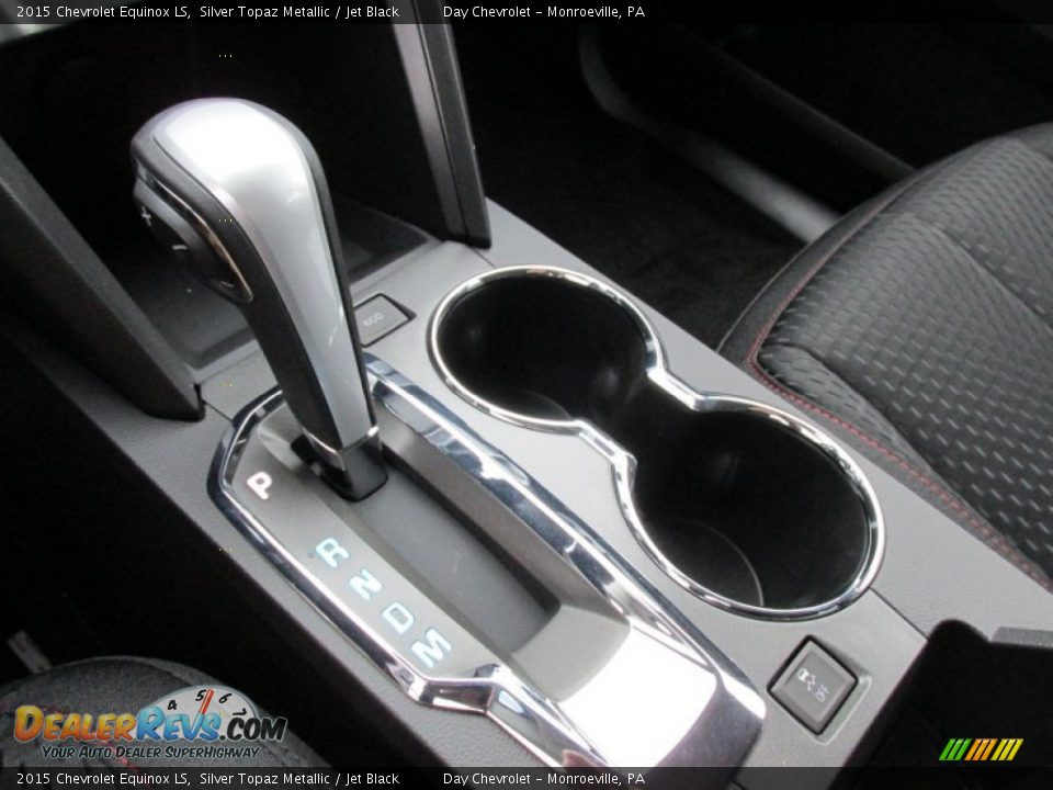 2015 Chevrolet Equinox LS Silver Topaz Metallic / Jet Black Photo #14