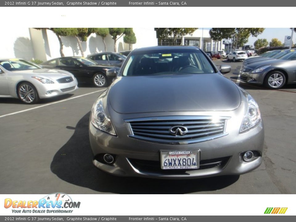 2012 Infiniti G 37 Journey Sedan Graphite Shadow / Graphite Photo #3
