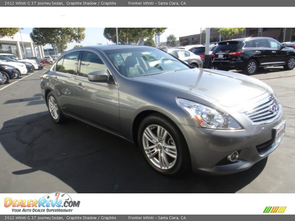 2012 Infiniti G 37 Journey Sedan Graphite Shadow / Graphite Photo #4