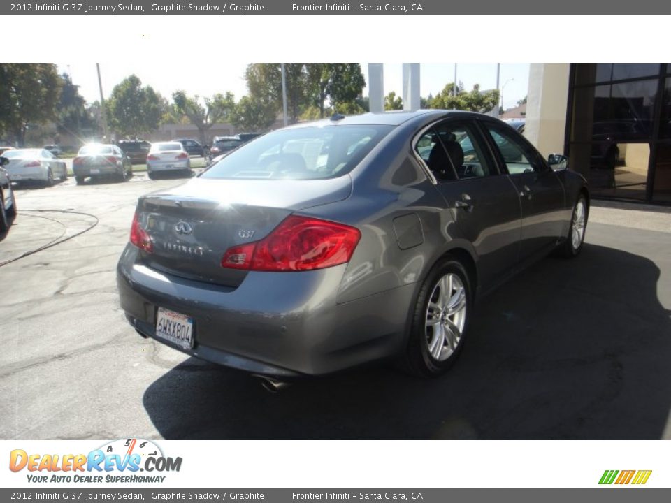 2012 Infiniti G 37 Journey Sedan Graphite Shadow / Graphite Photo #6