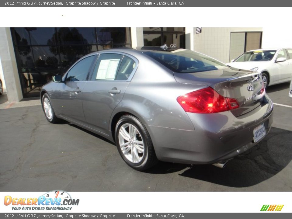 2012 Infiniti G 37 Journey Sedan Graphite Shadow / Graphite Photo #7