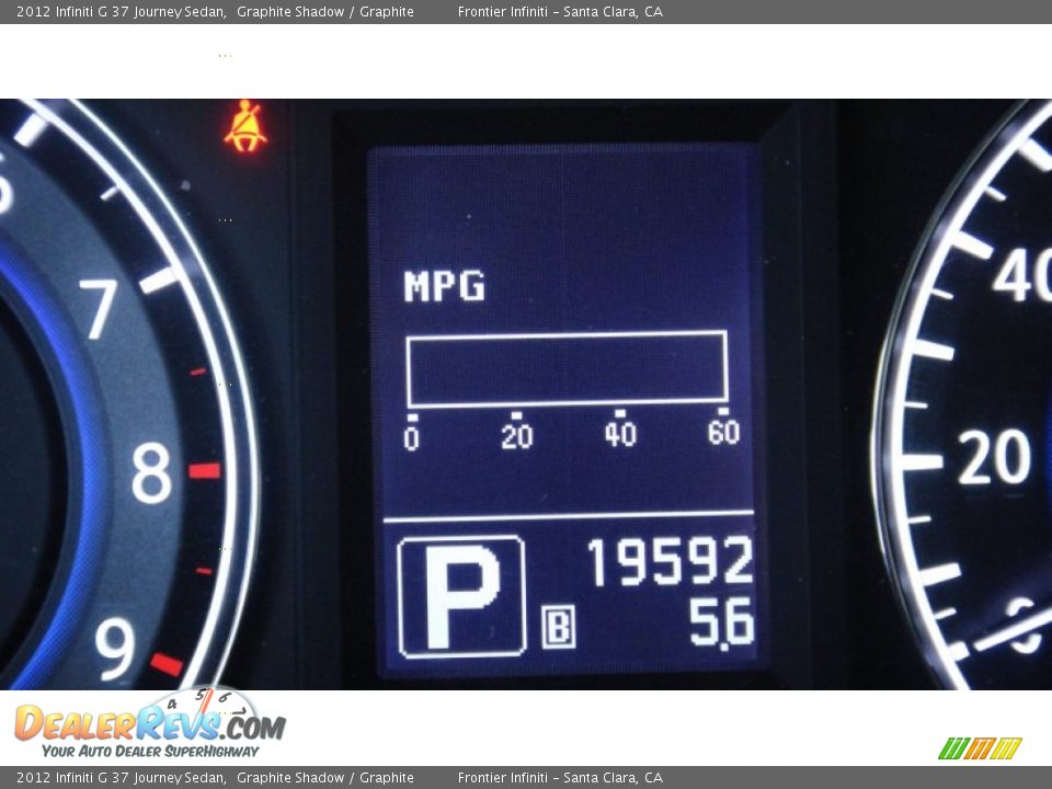 2012 Infiniti G 37 Journey Sedan Graphite Shadow / Graphite Photo #9
