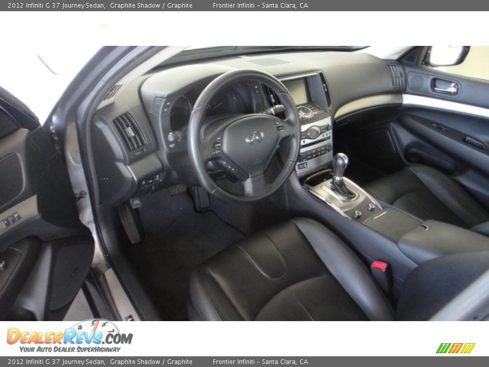 2012 Infiniti G 37 Journey Sedan Graphite Shadow / Graphite Photo #17