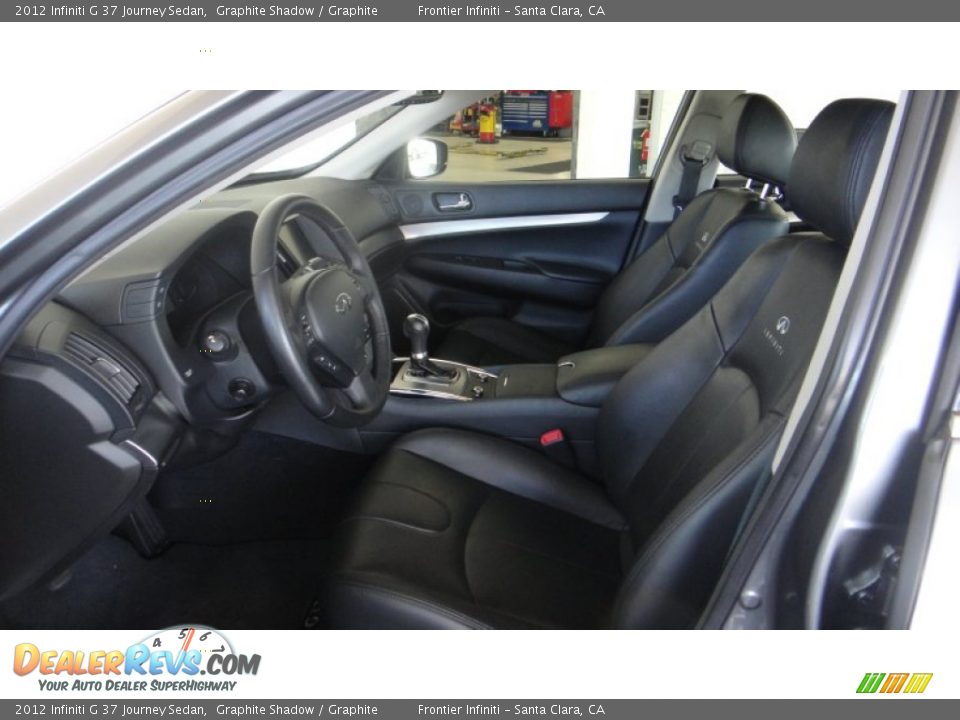 2012 Infiniti G 37 Journey Sedan Graphite Shadow / Graphite Photo #18