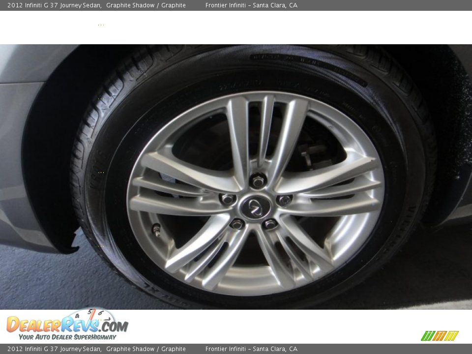2012 Infiniti G 37 Journey Sedan Graphite Shadow / Graphite Photo #24