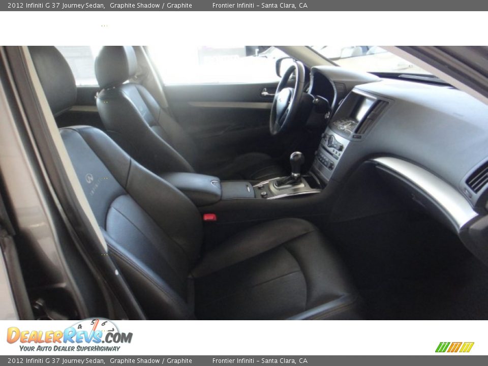 2012 Infiniti G 37 Journey Sedan Graphite Shadow / Graphite Photo #28