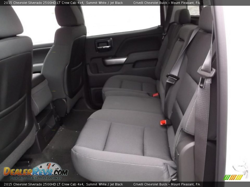 2015 Chevrolet Silverado 2500HD LT Crew Cab 4x4 Summit White / Jet Black Photo #17