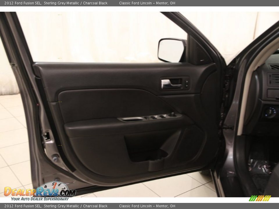 2012 Ford Fusion SEL Sterling Grey Metallic / Charcoal Black Photo #4
