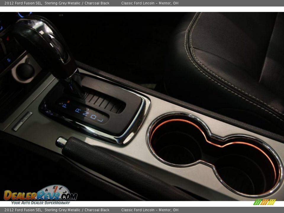 2012 Ford Fusion SEL Sterling Grey Metallic / Charcoal Black Photo #10
