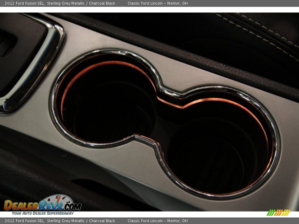 2012 Ford Fusion SEL Sterling Grey Metallic / Charcoal Black Photo #11
