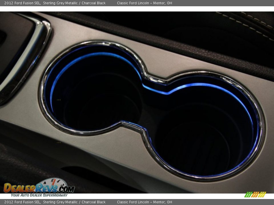 2012 Ford Fusion SEL Sterling Grey Metallic / Charcoal Black Photo #13