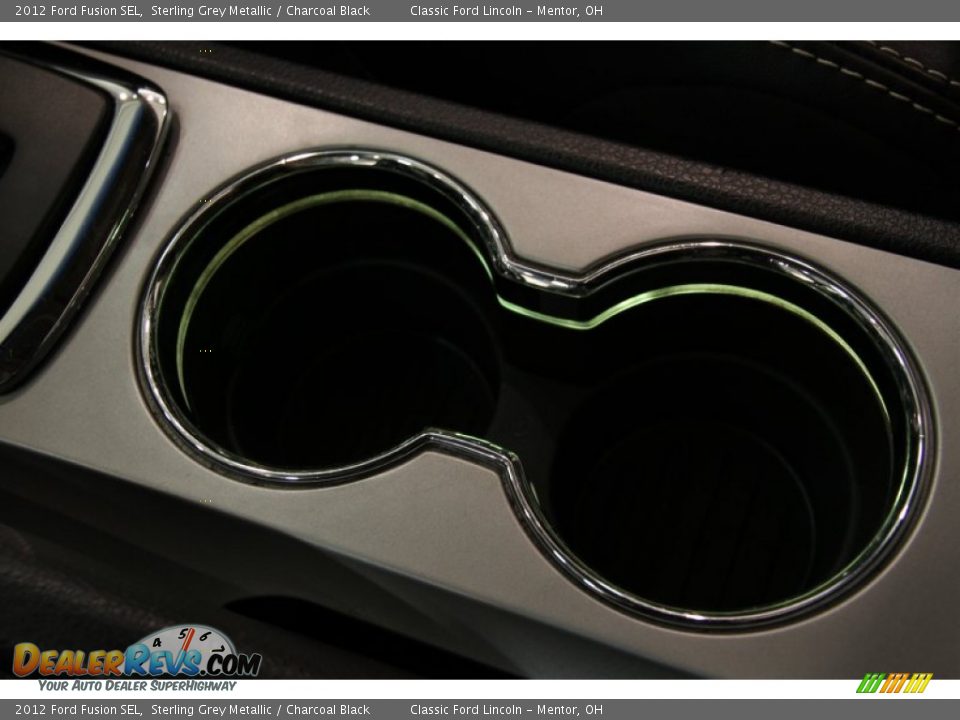 2012 Ford Fusion SEL Sterling Grey Metallic / Charcoal Black Photo #14