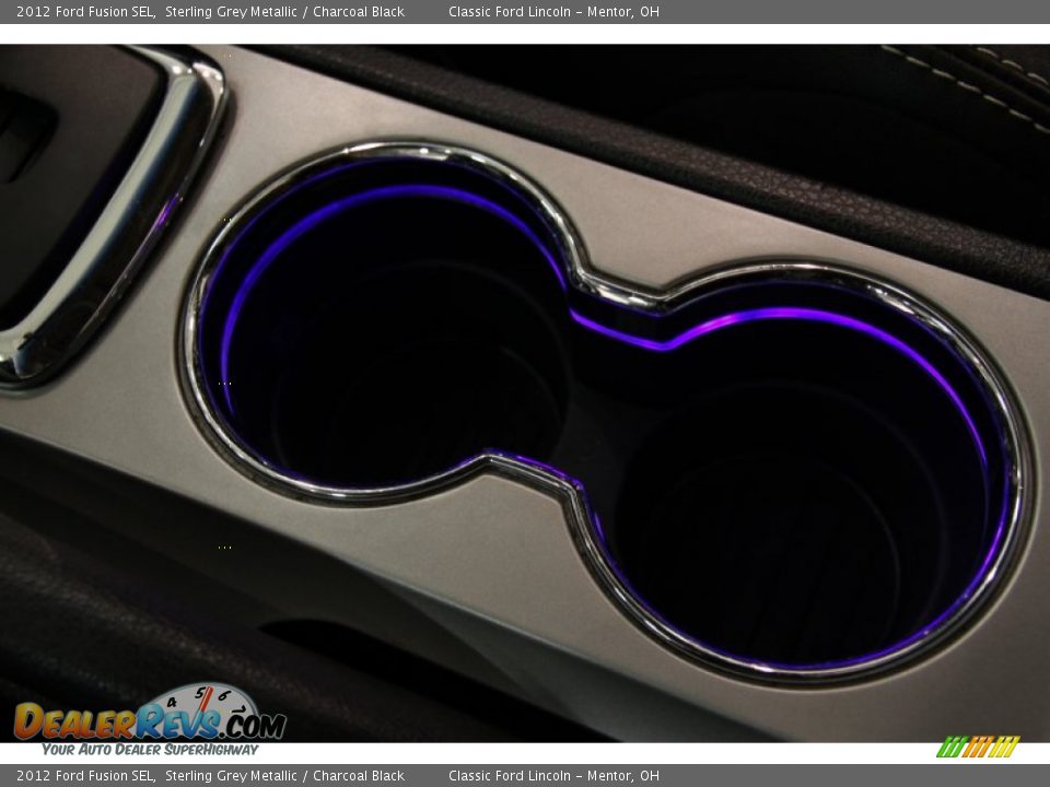 2012 Ford Fusion SEL Sterling Grey Metallic / Charcoal Black Photo #15