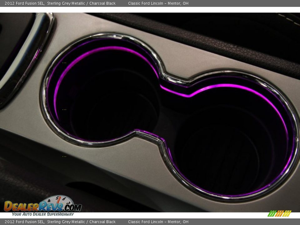 2012 Ford Fusion SEL Sterling Grey Metallic / Charcoal Black Photo #16