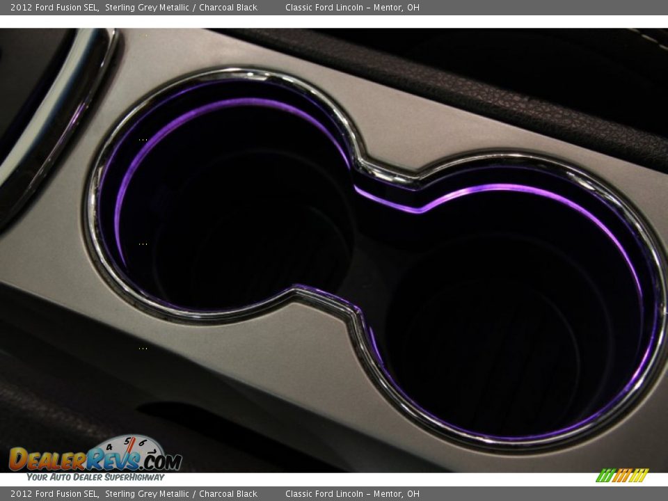 2012 Ford Fusion SEL Sterling Grey Metallic / Charcoal Black Photo #17