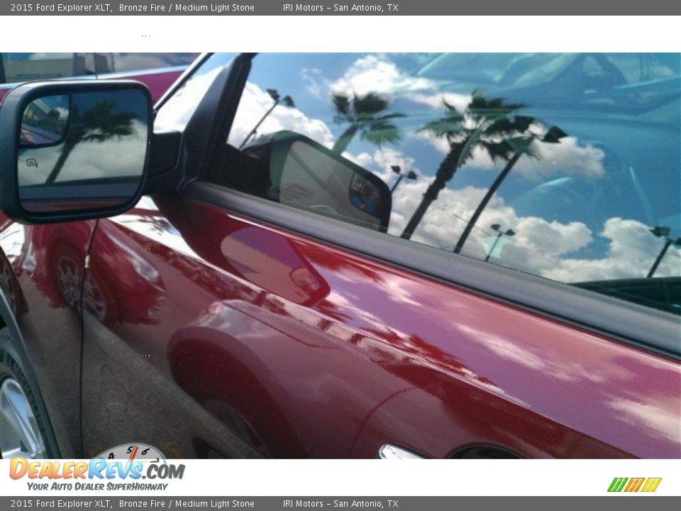 2015 Ford Explorer XLT Bronze Fire / Medium Light Stone Photo #11