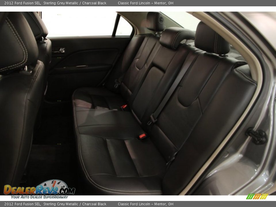 2012 Ford Fusion SEL Sterling Grey Metallic / Charcoal Black Photo #20