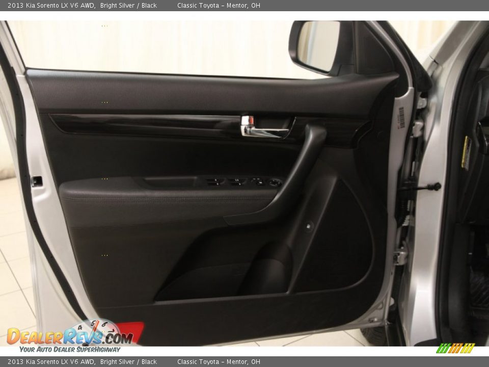 2013 Kia Sorento LX V6 AWD Bright Silver / Black Photo #4