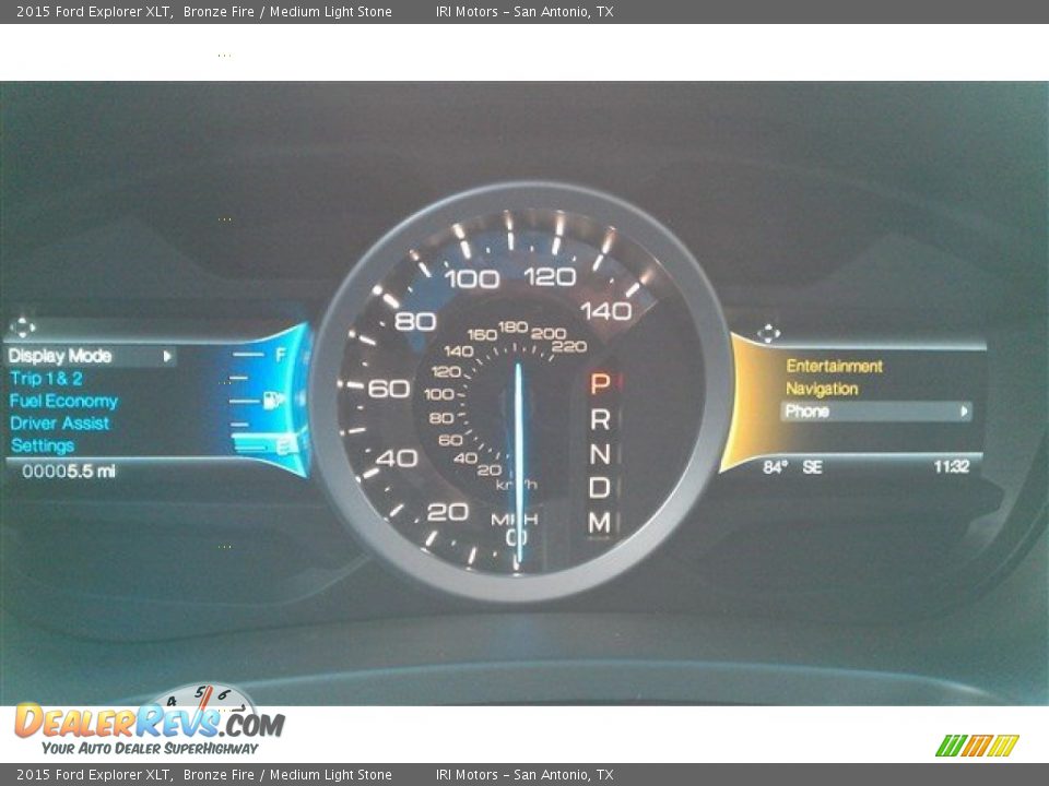 2015 Ford Explorer XLT Bronze Fire / Medium Light Stone Photo #26