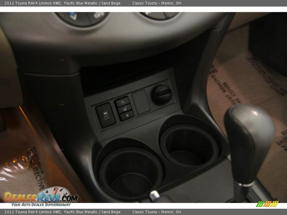 2011 Toyota RAV4 Limited 4WD Pacific Blue Metallic / Sand Beige Photo #10