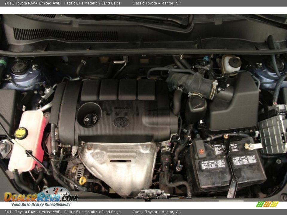 2011 Toyota RAV4 Limited 4WD Pacific Blue Metallic / Sand Beige Photo #15