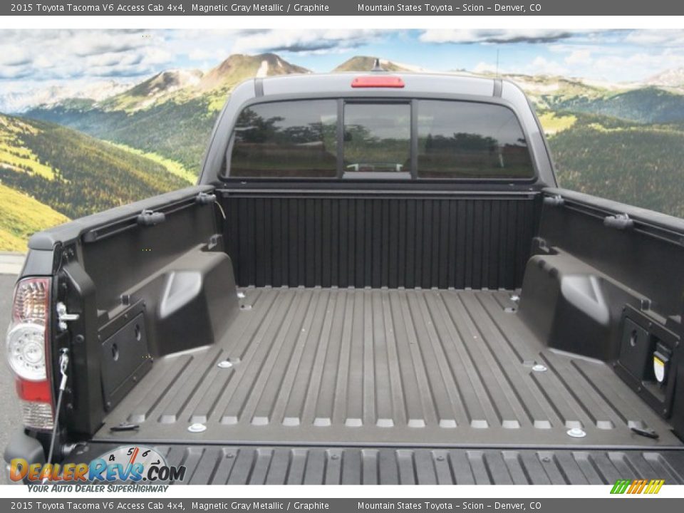 2015 Toyota Tacoma V6 Access Cab 4x4 Magnetic Gray Metallic / Graphite Photo #9