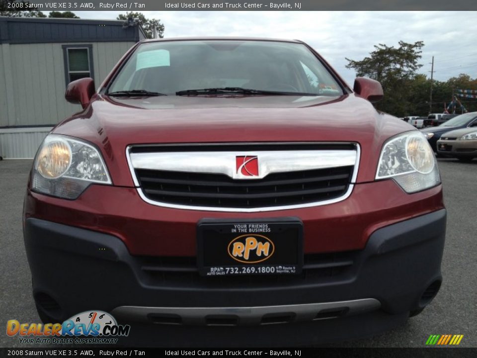 2008 Saturn VUE XE 3.5 AWD Ruby Red / Tan Photo #4