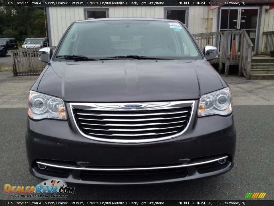 2015 Chrysler Town & Country Limited Platinum Granite Crystal Metallic / Black/Light Graystone Photo #2