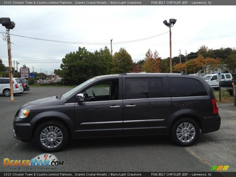 Granite Crystal Metallic 2015 Chrysler Town & Country Limited Platinum Photo #3