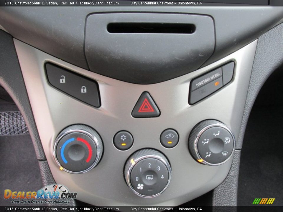 Controls of 2015 Chevrolet Sonic LS Sedan Photo #29