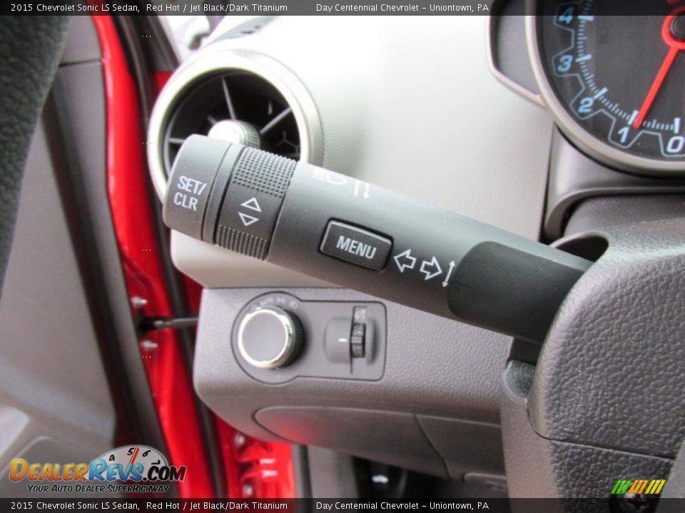 Controls of 2015 Chevrolet Sonic LS Sedan Photo #32
