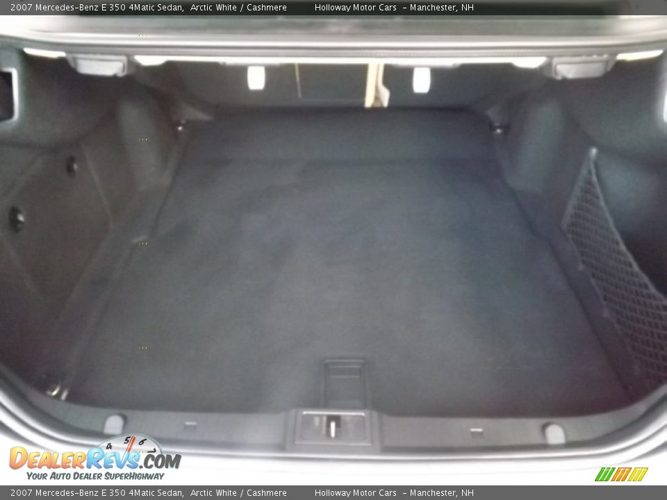 2007 Mercedes-Benz E 350 4Matic Sedan Arctic White / Cashmere Photo #6