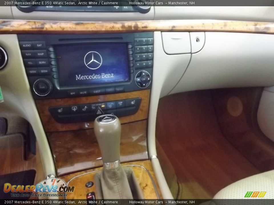 2007 Mercedes-Benz E 350 4Matic Sedan Arctic White / Cashmere Photo #9