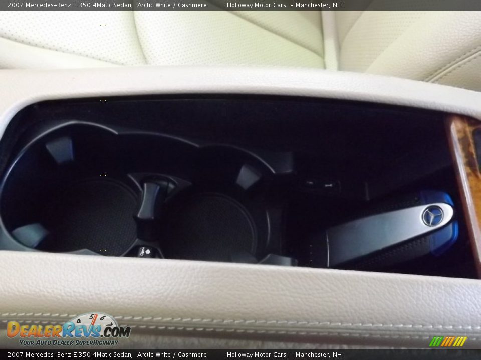 2007 Mercedes-Benz E 350 4Matic Sedan Arctic White / Cashmere Photo #13