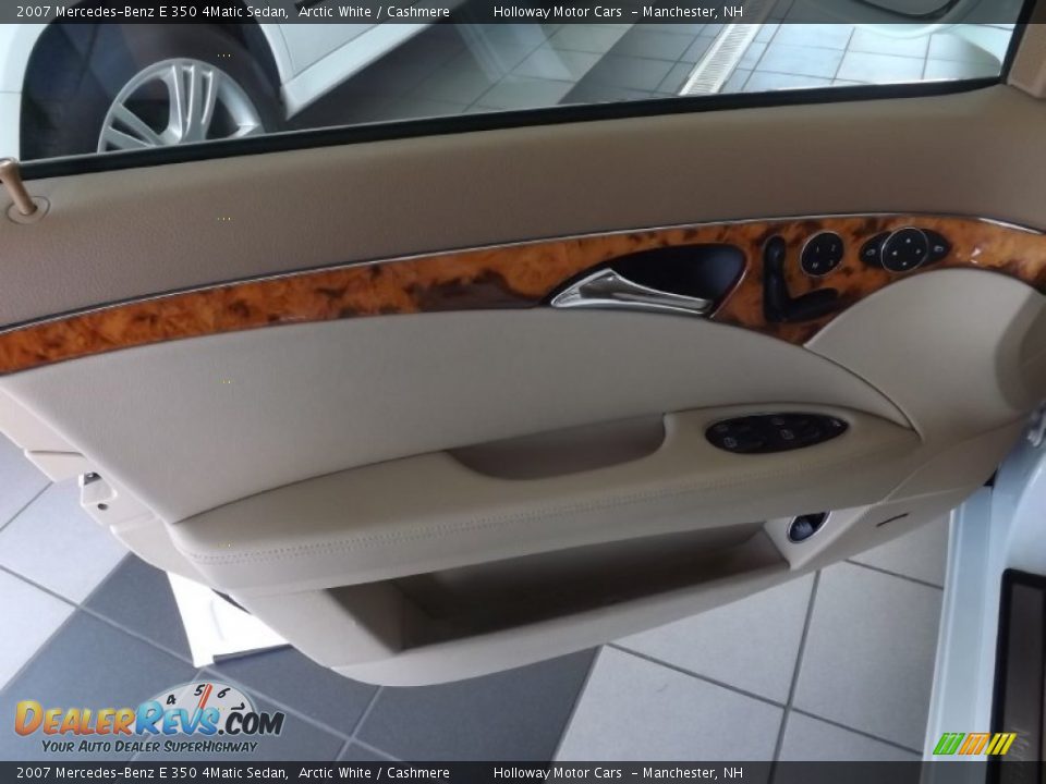 2007 Mercedes-Benz E 350 4Matic Sedan Arctic White / Cashmere Photo #19