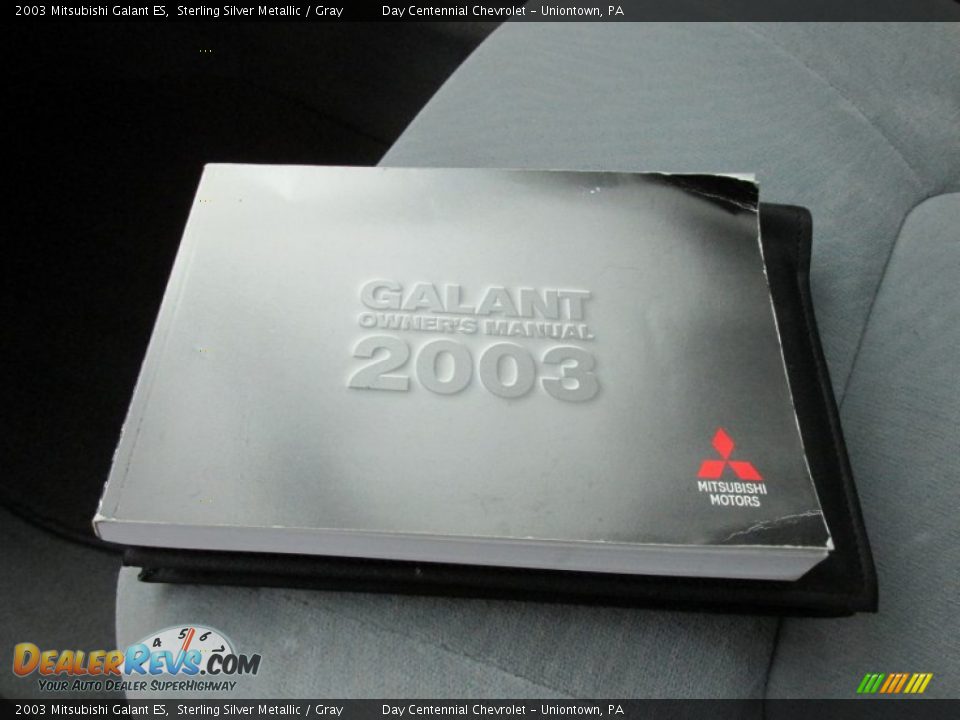 2003 Mitsubishi Galant ES Sterling Silver Metallic / Gray Photo #29