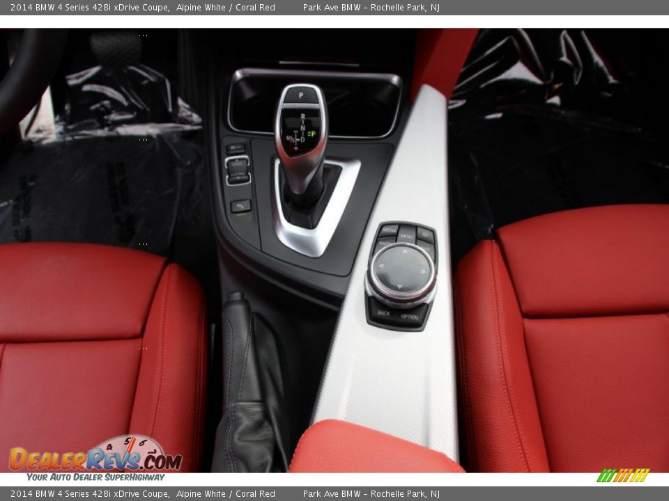 2014 BMW 4 Series 428i xDrive Coupe Alpine White / Coral Red Photo #18