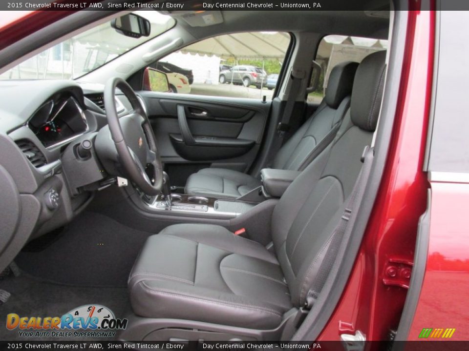 2015 Chevrolet Traverse LT AWD Siren Red Tintcoat / Ebony Photo #12