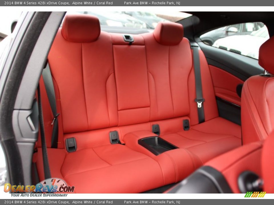 Rear Seat of 2014 BMW 4 Series 428i xDrive Coupe Photo #25