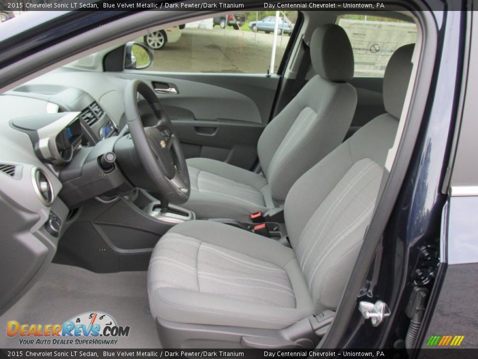 Front Seat of 2015 Chevrolet Sonic LT Sedan Photo #12