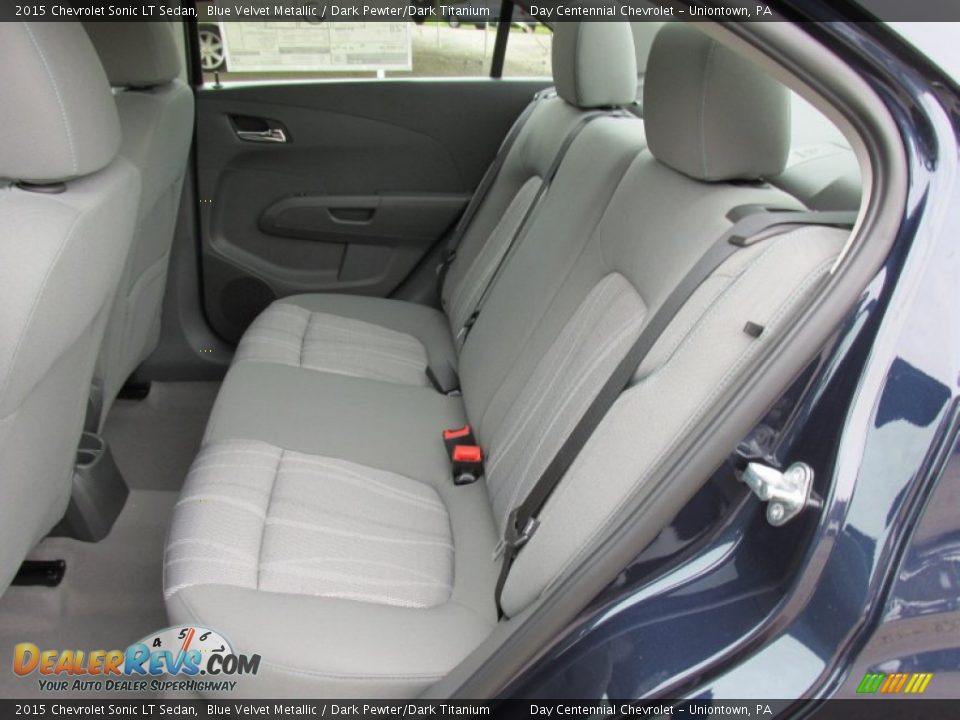 Rear Seat of 2015 Chevrolet Sonic LT Sedan Photo #13