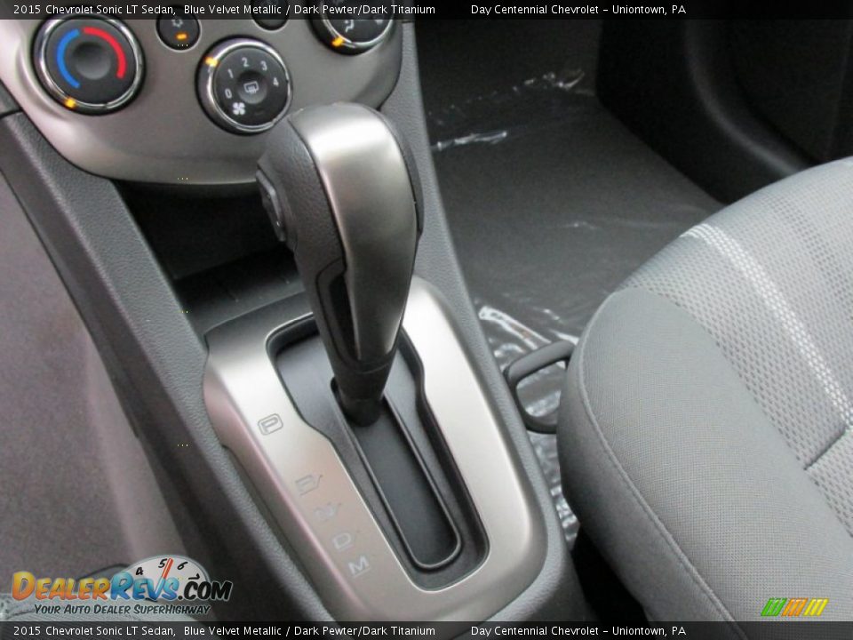2015 Chevrolet Sonic LT Sedan Blue Velvet Metallic / Dark Pewter/Dark Titanium Photo #15