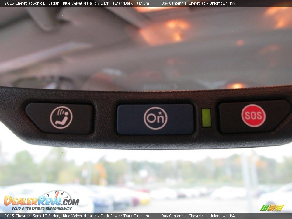 2015 Chevrolet Sonic LT Sedan Blue Velvet Metallic / Dark Pewter/Dark Titanium Photo #17