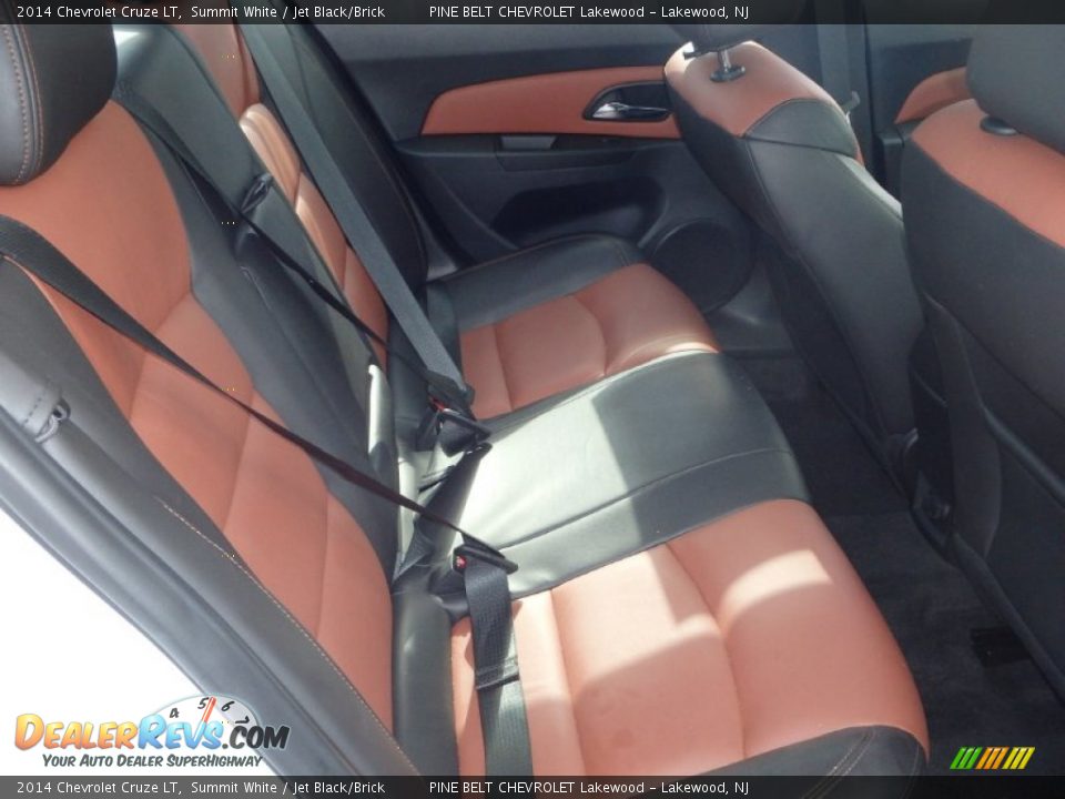 2014 Chevrolet Cruze LT Summit White / Jet Black/Brick Photo #13