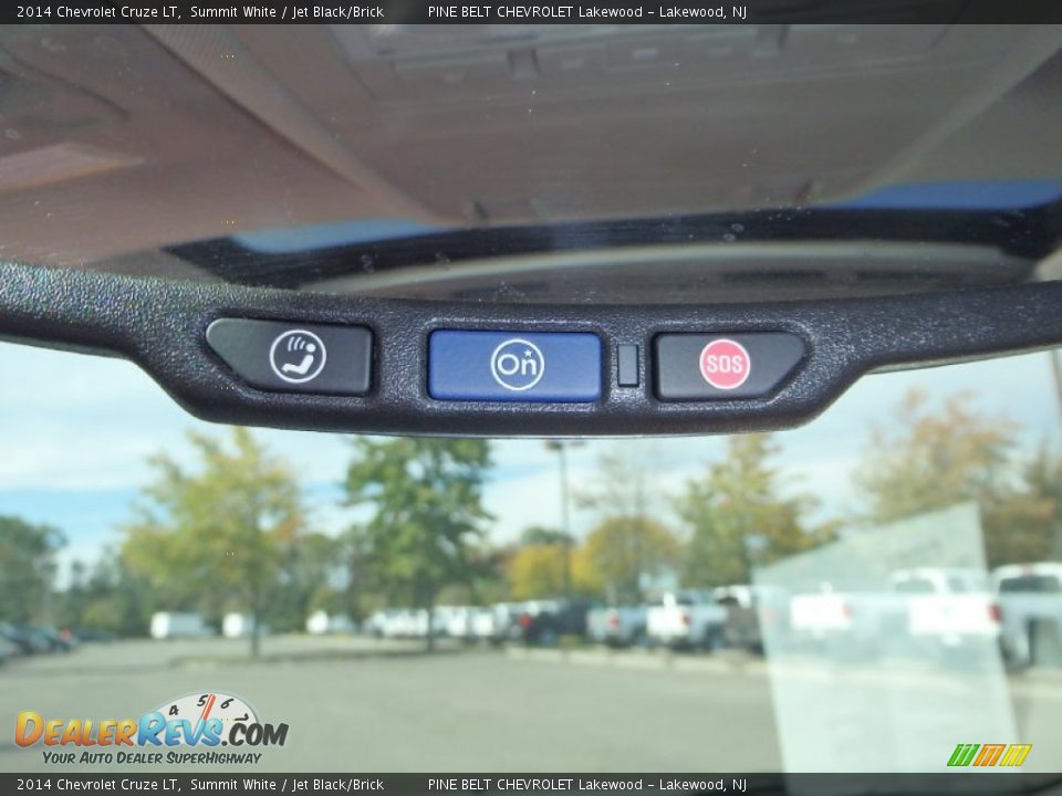 2014 Chevrolet Cruze LT Summit White / Jet Black/Brick Photo #19
