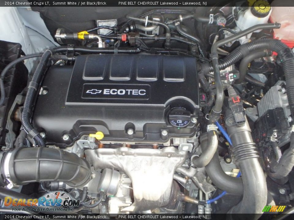 2014 Chevrolet Cruze LT Summit White / Jet Black/Brick Photo #20