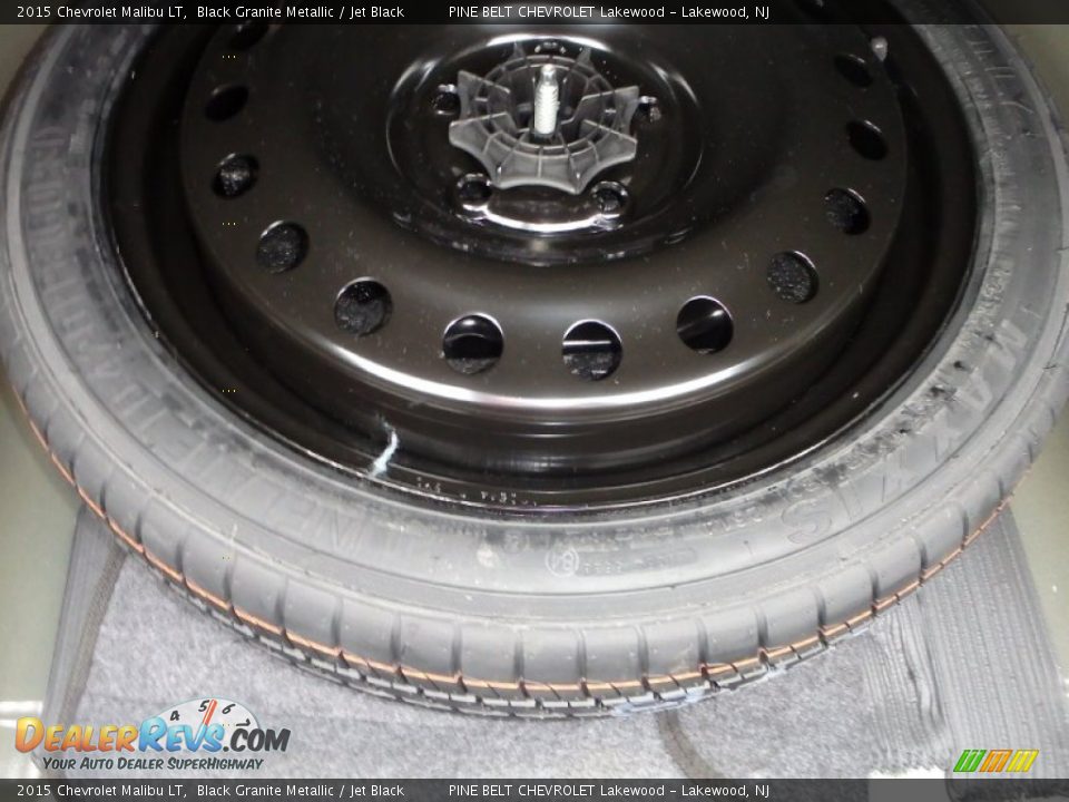 2015 Chevrolet Malibu LT Black Granite Metallic / Jet Black Photo #8